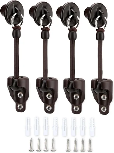 Miniatura 8 de Kit elástico, negro, resistente a la intemperie, para persianas enrollables exteriores Coolaroo