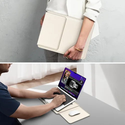 Miniatura 7 de Funda Fintie para MacBook Air 13.6 A3240 A3113 A2681, Pro 14 A3434 A3401 A3185 A3112 A2992 A2918 A2779 A2442, MacBook Pro/Air 13 - Funda delgada