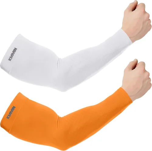 Miniatura 10 de KMMIN - Mangas para brazo con protección de rayos ultravioleta para conducción, ciclismo, golf, baloncesto.