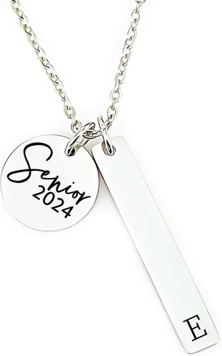 Regalo de graduación para adultos mayores 2025, collar de graduación, regalo de graduación de clase de 2025, regalo de graduación para niña, collar