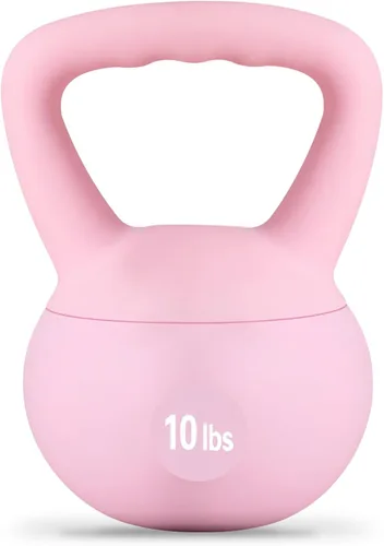Miniatura 11 de DlandHome Pesas rusas para entrenamiento de fuerza, ideal para entrenamiento de cuerpo completo y entrenamiento de fuerza, mango de fácil agarre