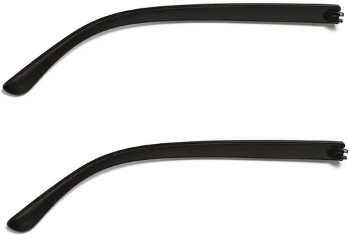 ZEALMAX 1 par de lentes de plástico de repuesto, marco de patillas vintage para adultos, color negro