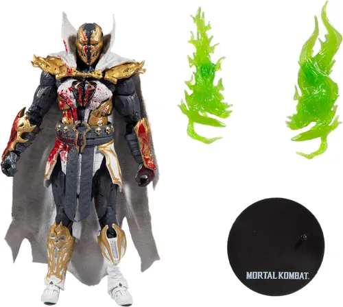 Miniatura 7 de McFarlane Toys Mortal Kombat Malefik Spawn - Figura de acción de 7 pulgadas con accesorios