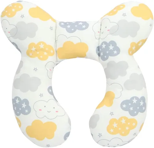 Miniatura 13 de vocheer Almohada de viaje para bebé (mejorada), almohada de apoyo para cabeza y cuello para cochecito, asiento de automóvil, cochecito, gorila, León