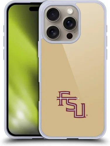 Miniatura 272 de Head Case Designs Funda de gel suave FSU Seminoles de la Universidad Estatal de Florida con licencia oficial compatible con Apple iPhone 13 Pro Max
