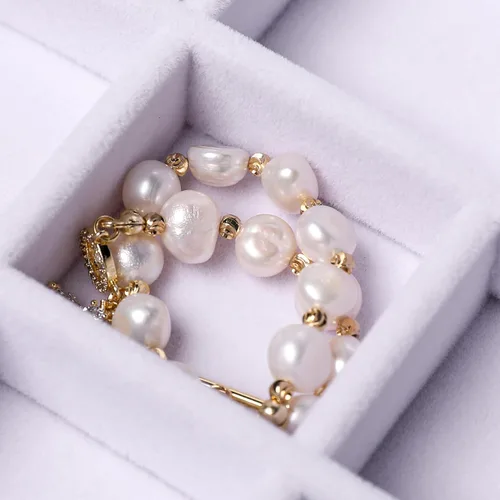Miniatura 7 de Frebeauty Bandeja organizadora de joyas con tapa transparente, 12 rejillas de terciopelo para cajón con tapa transparente, vitrina de joyería