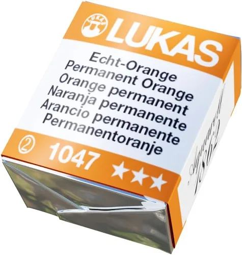 Miniatura 18 de Lukas 1862 Aquarell Artists' - Tubos de acuarela para artistas, color cian (primario), 0.8 fl oz, pintura de acuarela vibrante de grado profesional
