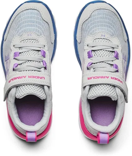 Miniatura 3 de Under Armour Tenis de correr unisex Assert 9 con cierre alternativo para niños