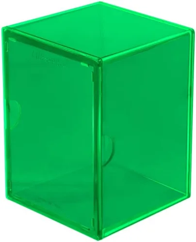Ultra Pro Eclipse - Caja de 2 piezas: verde lima, para juegos de Pokémon, MTG, béisbol, baloncesto, tarjetas de fútbol y otras tarjetas