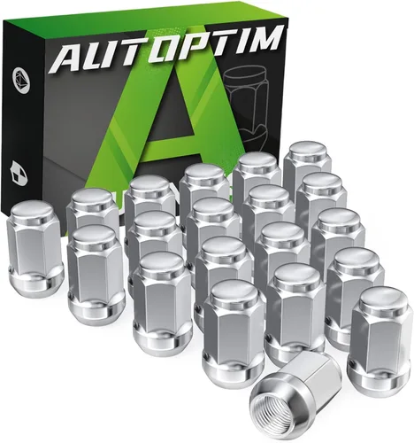 Miniatura 18 de AUTOPTIM Tuercas de rueda 1/2-20 – Repuesto para Ford Mustang 1964-1973/1994-2014, Edge 2006-2014, Explorer 1990-2019, Ranger 1982-2012, 20 tuercas