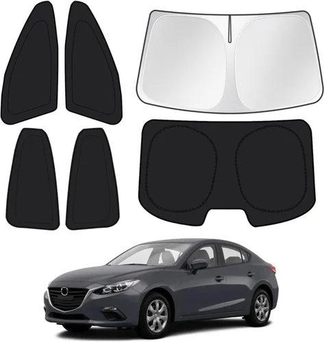 Miniatura 107 de Canvcle Parasol para parabrisas para Honda Civic de 11ª generación 2022-2025 2026 (no para Hatchback), kit de cubierta para ventana trasera lateral