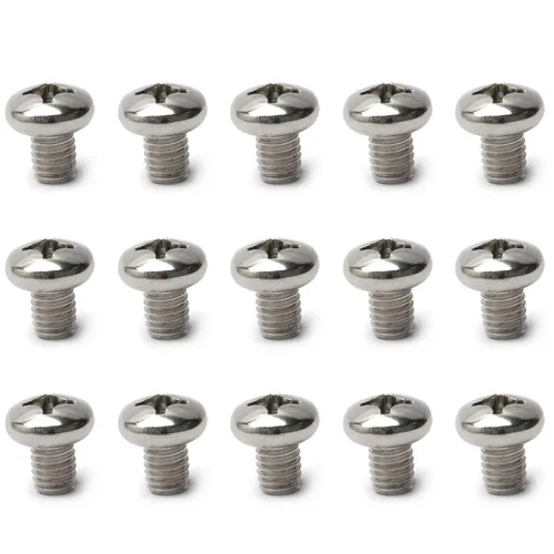 Miniatura 14 de MroMax 5 tornillos de máquina Phillips de cabeza plana M8 x 0.984 in, acero inoxidable 304 18-8, rosca completa, tornillos de cabeza cruzada gris