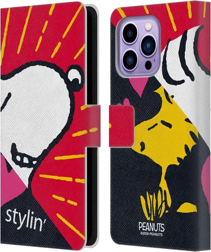 Miniatura 143 de Head Case Designs Funda de piel con licencia oficial de Peanuts Snoopy & Woodstock Balloon Halfs and Laughs para Apple iPhone 7/8/SE 2020 y 2022