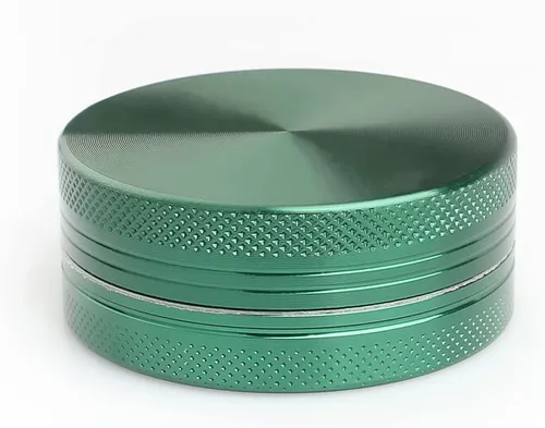 Miniatura 2 de Spice Grinder Crasher - Molinillo de especias de tamaño portátil de 2 pulgadas con tapa magnética, color verde