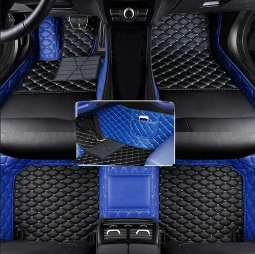 Miniatura 11 de Alfombrillas de cuero completas a medida para auto - Mejora el interior de tu vehículo con forros de piso específicos para vehículos - Perfectas