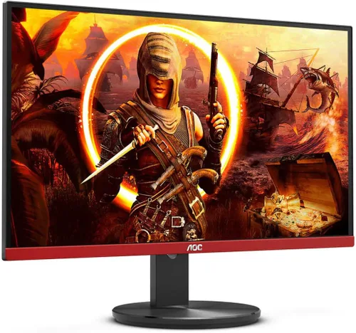 AOC G2590FX Monitor para juegos sin marco de 25 pulgadas, FHD 1920x1080, 1ms, 144Hz, compatible con G-SYNC+AdaptiveSync, 96% sRGB,