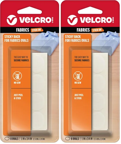 Miniatura 9 de Cinta adhesiva para tejidos de la marca Velcro Brand, sin necesidad de costura, Negro