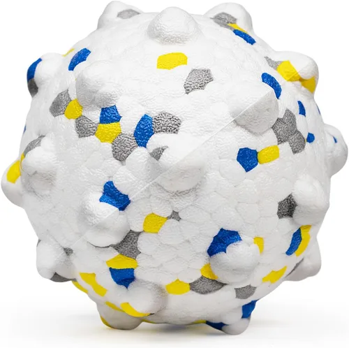 Miniatura 20 de Pelotas de tenis para perros Moonorange para masticadores agresivos, juguete interactivo indestructible, duradero, rebotador para perros, juego