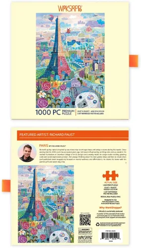 Miniatura 8 de WerkShoppe Paris - Rompecabezas de 1000 piezas, Torre Eiffle