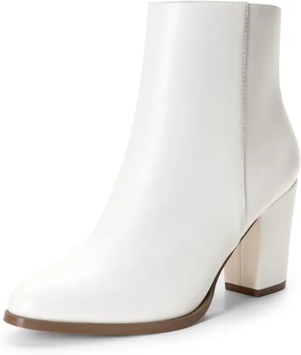 Miniatura 14 de DREAM PAIRS - Botines de tacón ancho con bloque para mujer