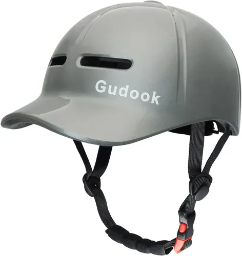 Miniatura 11 de Casco de Bicicleta para Adultos para Hombres - Mujeres Casco de Bicicleta Certificado Cómodo Ligero Ajustable Estilo Gorra de Béisbol Casco