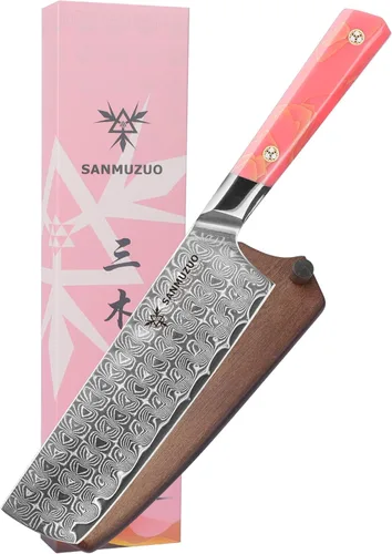 Miniatura 8 de Cuchillo de Utilidad de Cocina de 5 Pulgadas, Cuchillo de Chef Profesional de Cocina, Acero en Polvo de Damasco Ultra Afilado con Mango de Resina