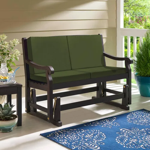 Miniatura 5 de GUEGLSA Fundas de cojín de repuesto para exteriores 22x20x4 pulgadas, fundas de cojín de asiento de patio, fundas de cojín para silla, juego de 2