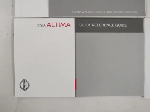 Miniatura 7 de 2018 Nissan Altima Sedan Owners Manual