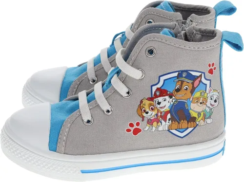 Paw Patrol Zapatos para niños pequeños, zapatos deportivos con cierre de cremallera, talla 6 a 11