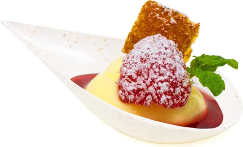 Miniatura 10 de 480 platos negros pequeños para aperitivos, mini cucharas de postre de plástico de grado profesional, reciclables para fiestas, plato pequeño