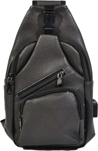 Nupouch Mochila cruzada antirrobo, carga USB, mochila ligera para viajes, senderismo, todos los días