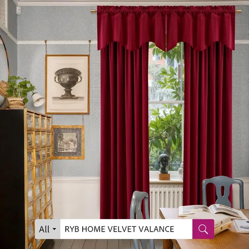 Miniatura 141 de RYB HOME Cortinas opacas de terciopelo para dormitorio, aislamiento térmico, privacidad, luz solar, bloqueo de calor, cortinas lujosas con bolsillo