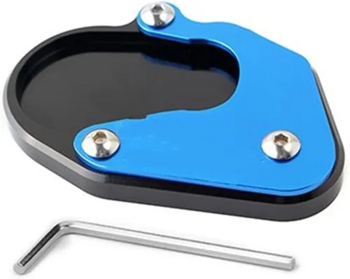 Miniatura 4 de Kickstand Enlarger Plate CNC Motorcycle Side Stand Kickstand Extension Foot Pad Enlarge Plate For B&MW F750GS F850GS F750 F850 For GS F 750 850 For 2