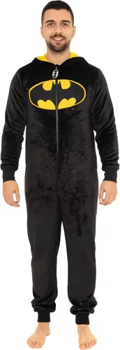 Miniatura 2 de DC Comics Pijama de Batman para hombre Mameluco para adultos Tallas S a XXL