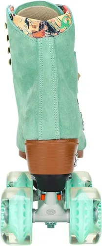 Miniatura 3 de Moxi Lolly Roller Skate - Patín de cuatro ruedas de moda para mujer Hilo verde azulado