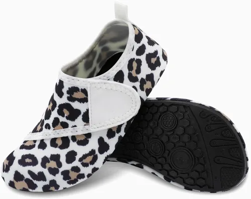 Miniatura 3 de Scurtain - Zapatos acuáticos para niños, calcetines acuáticos de secado rápido con sensación de pies descalzos para niños, niñas y bebés con suela
