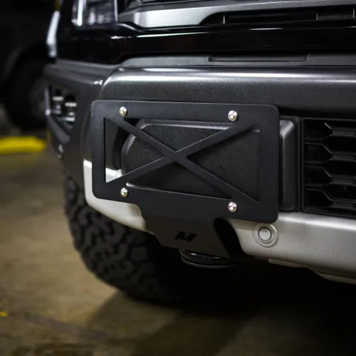 Miniatura 4 de Mishimoto Kit de reubicación de matrícula, compatible con Ford F-150, 2015+