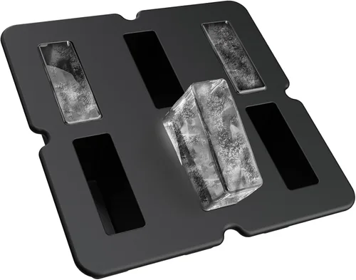 Miniatura 27 de Molde personalizado para cubitos de hielo Letra N - Molde de hielo de silicona con letras para moldes de cubitos de hielo personalizados y moldes