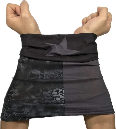Miniatura 3 de Polaina de cuello sin costuras, bufanda, bandana, máscara facial sin costuras, protección UV para motocicleta, ciclismo, equitación, correr