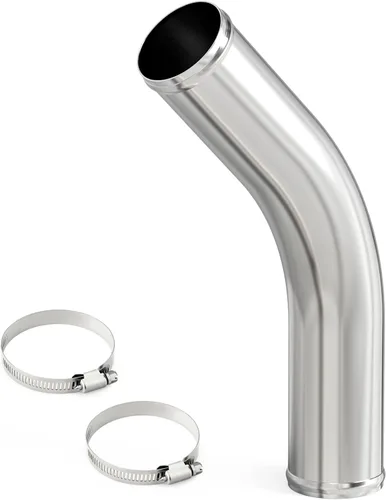 Miniatura 13 de GASHER 1 pieza de tubo recto de aleación de aluminio para tubo interenfriador, tubo de admisión de aire, OD de 2 pulgadas (51 mm), longitud de 12