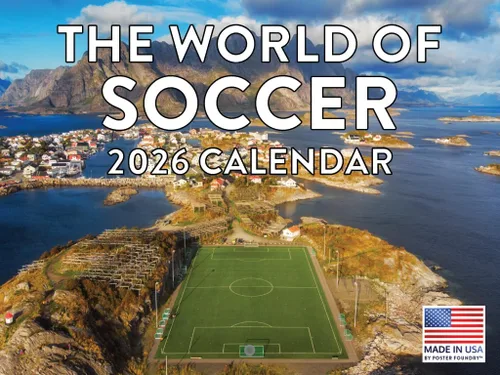 Miniatura 23 de Calendario de deportes de aventura al aire libre, calendario mensual de pared 2026, 12 meses, fabricado en Estados Unidos