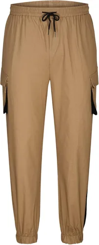 Miniatura 5 de IEPOFG Pantalones cargo para hombre con bolsillo lateral, ajuste relajado, pantalones de harén ajustados, pantalones tácticos casuales para deportes