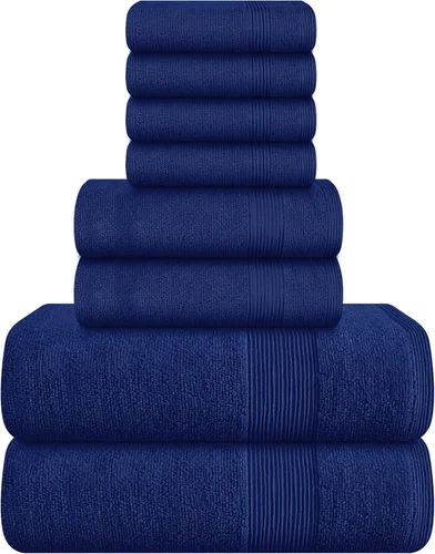 Miniatura 74 de Belizzi Home Toallas de Baño Extragrandes Premium de Algodón Paquete de 2, 35x70 - 100% Algodón Puro - Ideal para Uso Diario - Ultra Suave y Morado