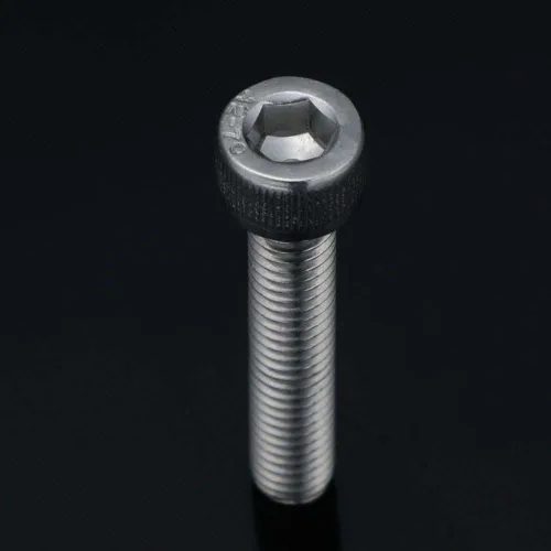 Miniatura 3 de Juego surtido de 50 tornillos de cabeza hueca, M6 x 0.315 in, 0.394 in, 0.472 in, 0.630 in y 0.787 in, acero inoxidable 304, acabado brillante
