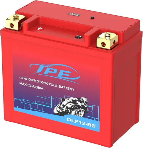 Miniatura 10 de TPE - Batería de litio de 12V para motocicletas YTX5L-BS 3AH 300CCA con BMS inteligente y pantalla LCD LiFePO4, batería de arranque