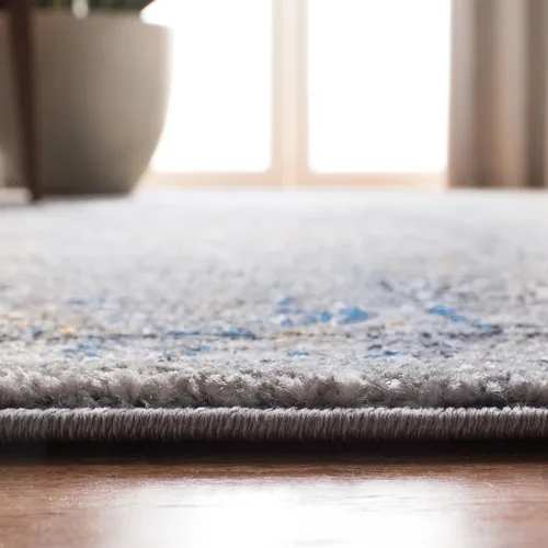 Miniatura 5 de SAFAVIEH Evoke Collection EVK224G - Alfombra decorativa bohemia y oriental que no desprende pelusa, para sala de estar y dormitorio, 2 pies 2