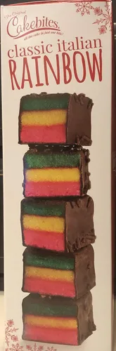 Miniatura 2 de The Original Cakebites Classic Italian Rainbow 8 paquetes Grab & Go