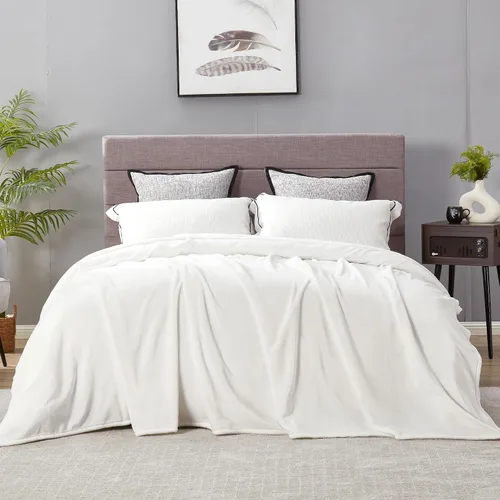 Miniatura 13 de Dreamnine Manta extrasuave, vellón de felpa, silla, sofá, 50 x 60 pulgadas, franela de terciopelo, ligera, mullida, microfelpa, decorativa, cálida