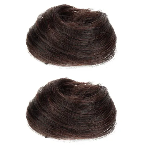 Miniatura 11 de 2 extensiones de moño de cabello, accesorio de peluca, extensiones de cabello rizado y ondulado, extensiones de cabello recogido, extensión de moño