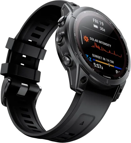 Miniatura 2 de NotoCity Compatible con Fenix 7/Fenix 6/Fenix 5, banda de reloj de silicona QuickFit de 0.866 pulgadas para Fenix 8 1.772 pulgadas/Fenix 7 Pro/Fenix